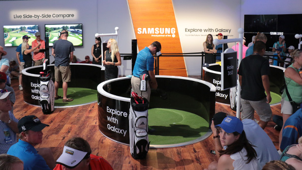 Samsung · PGA Hole in 360° brand activation